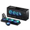 Fractal Design Lumen S36 v2 RGB procesorový all-in-one kvapalinový chladič 12 cm čierna 1 ks