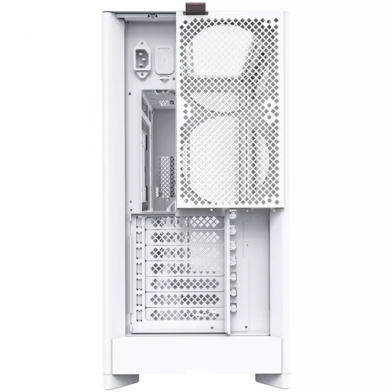 Počítačová skriňa Montech HS01 Tempered Glass ATX biela