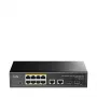 Cudy GS1010PS2 sieťový switch neupravovateľný Gigabit Ethernet (10/100/1000) Power over Ethernet (PoE) čierny