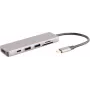Laptop dock S/CONN 14-05027 káblový USB 3.2 Gen 1 Type-C sivá