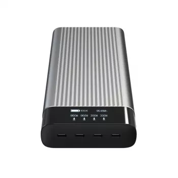 HYPER HJ245B powerbanka 27000 mAh strieborná
