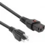 ACT napájací kábel USA samec - C13 IEC Lock čierny 2 m PC1063 120V 10A