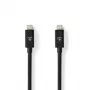Nedis 2m USB-C kábel 4.0 Gen2x2, 240W, 20 Gbps (CCGB66020BK20)
