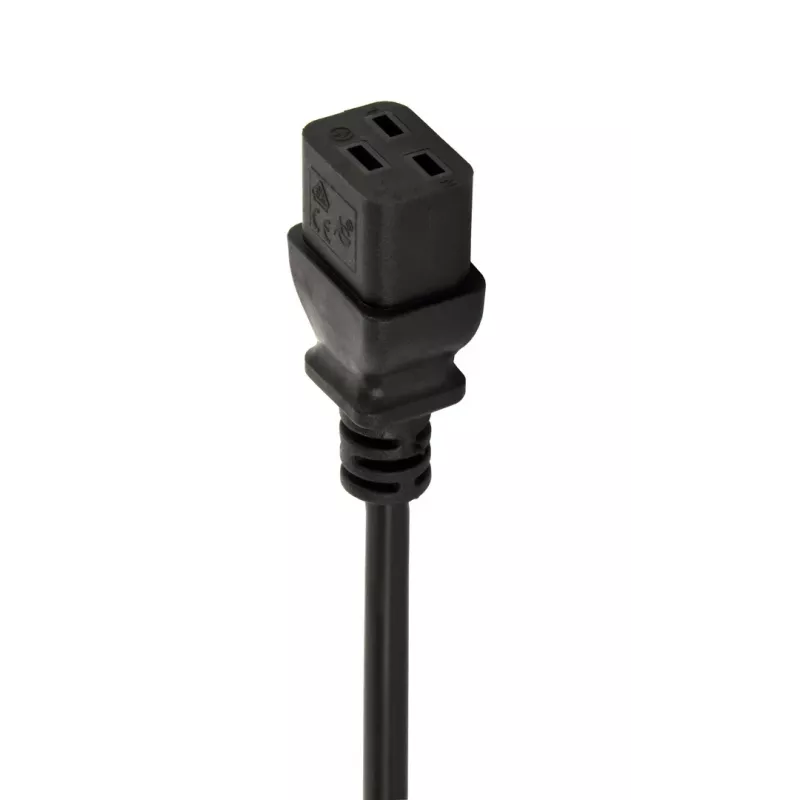 Rozvodná jednotka GEMBIRD EG-PDU-10C132C19 — 10x C13 zásuviek, 1HE rack, 16A C19 vstup, 2 m kábel, 3500 W