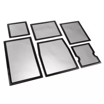 Demciflex sada protiprachových filtrov pre Cooler Master HAF XM - čierna/čierna