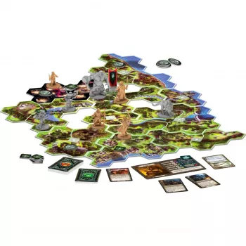 Asmodee Pán prsteňov: Cesta Stredozemou, stolová hra