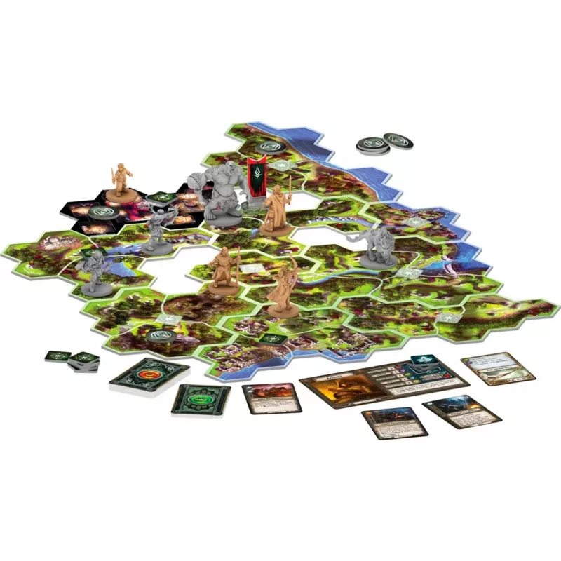 Asmodee Pán prsteňov: Cesta Stredozemou, stolová hra