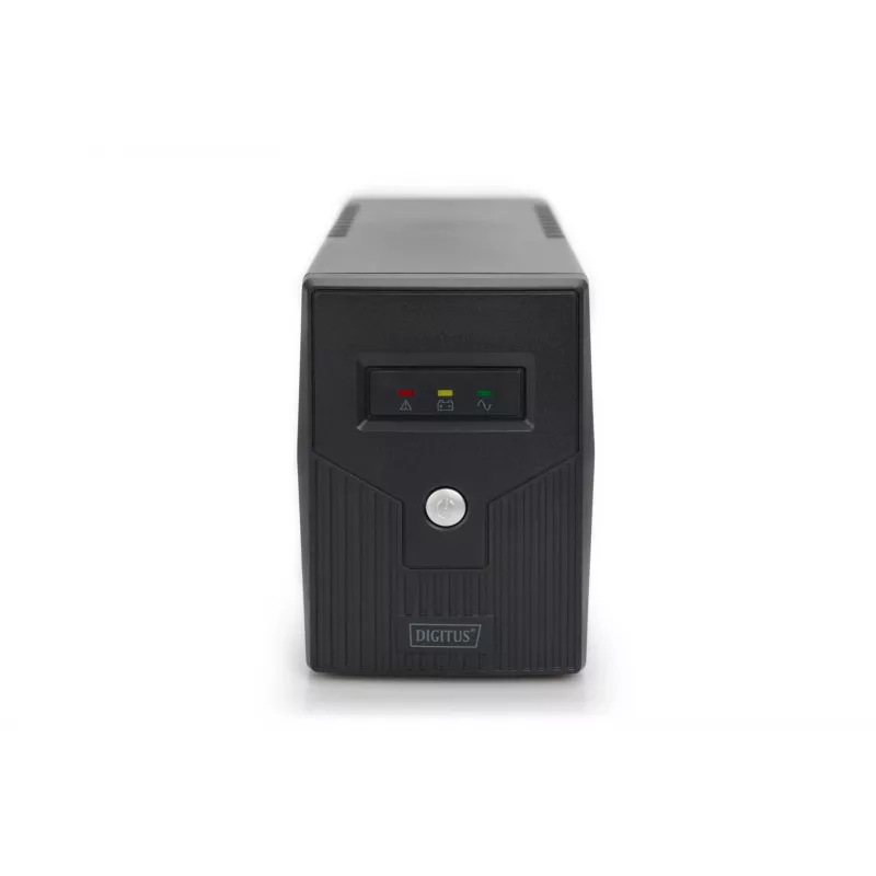 UPS DIGITUS DN-170063-B Line-Interactive 600 VA / 360 W, AVR, LCD, 2x Type-F výstupy, 7-Ah batéria