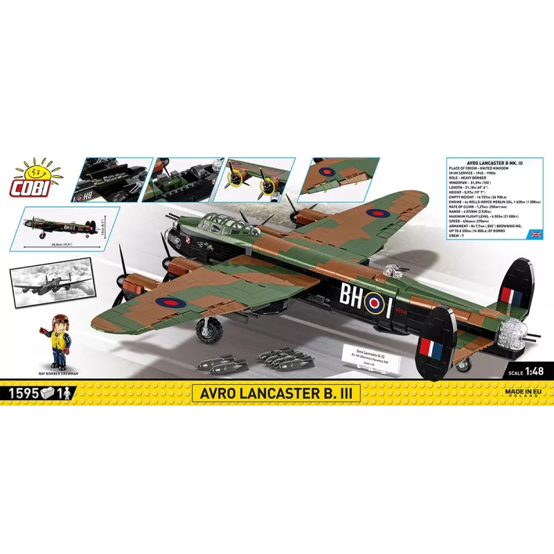 Blocks Avro Lancaster B.III 1595 kociek
