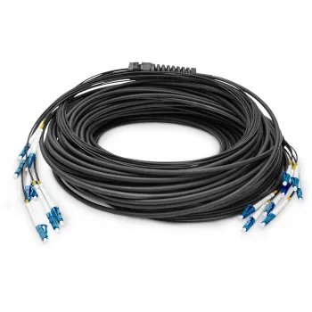 DIGITUS predkonfekcionovaný Fibre Optic Universal Breakout kábel, Singlemode OS2, 8 vlákien, LC/UPC - LC/UPC