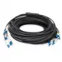 DIGITUS predkonfekcionovaný Fibre Optic Universal Breakout kábel, Singlemode OS2, 8 vlákien, LC/UPC - LC/UPC