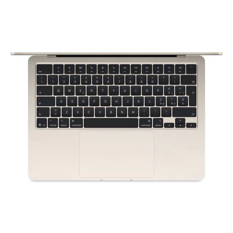 Apple MacBook Air 13 inch: čip M4 s 10-jadrovým CPU a 10-jadrovým GPU, 24 GB, 512 GB SSD – Starlight