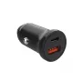 Autonabíjačka FIXED FIXCC20N-CU-BK — USB-C a USB-A konektory, výstupný výkon 20 W, kompaktný adaptér do auta
