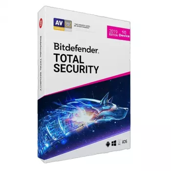 Bitdefender Total Security (10 zariadení, 1 rok) digitálny licenčný kľúč