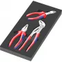 9780 penová vložka KNIPEX sada klieští 1, 3-dielna čierna/sivá, pre vozík Tool Rebel