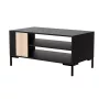 Cama MERCI konferenčný/záhradný stolík 100 x 55 x 49 cm čierny/dub artisan