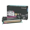Lexmark - tonerová kazeta - vysoká výťažnosť - 1 x purpurová - 10000 strán - LRP / LCCP (0C736H1MG)