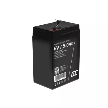 UPS akumulátor Green Cell AGM11 6 V 5 Ah olovená (VRLA) samostatný akumulátor, 70×100×47 mm, 780 g