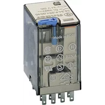 Miniatúrne priemyselné zásuvné relé 55.34.9.024.0070 (553490240070)