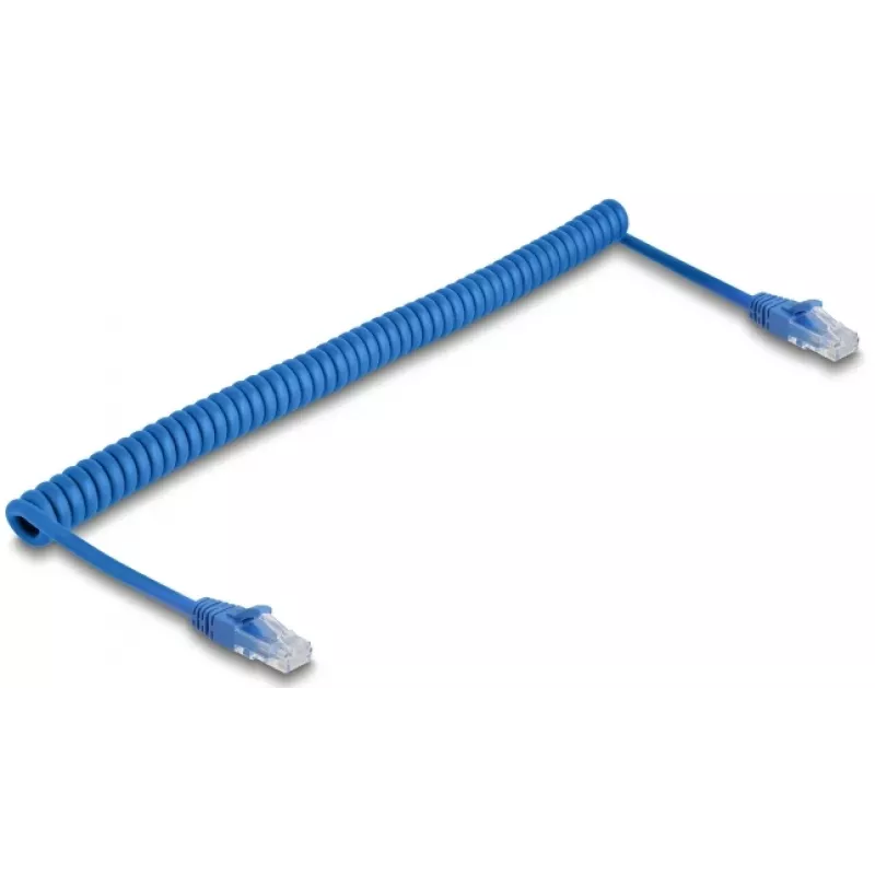 Sieťový kábel DeLOCK 90197 modrý 1,2 m Cat6 U/UTP