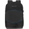 Batoh na notebook Tellur TLL611282 s USB konektorom a podsvieteným pásom, čierny