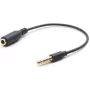 Audio kábel Gembird CCA-419 0,18 m 3,5 mm čierny