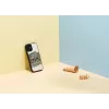 Puzdro na telefón Man and Wood pre iPhone 12 mini — bielý dizajn býka