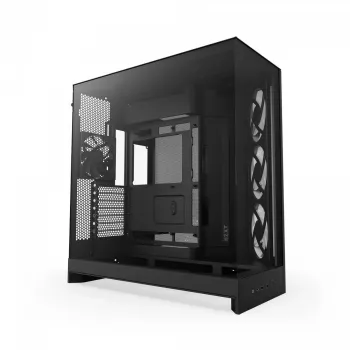 PC skriňa NZXT H9 Flow RGB Midi Tower čierna