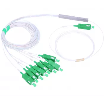 Extralink 1:8 PLC SC/APC rozbočovač, 900um, 1m