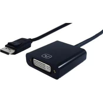 STANDARD DisplayPort-DVI adaptér, DP konektor samec-DVI konektor samica, 0,15 m (S3202)