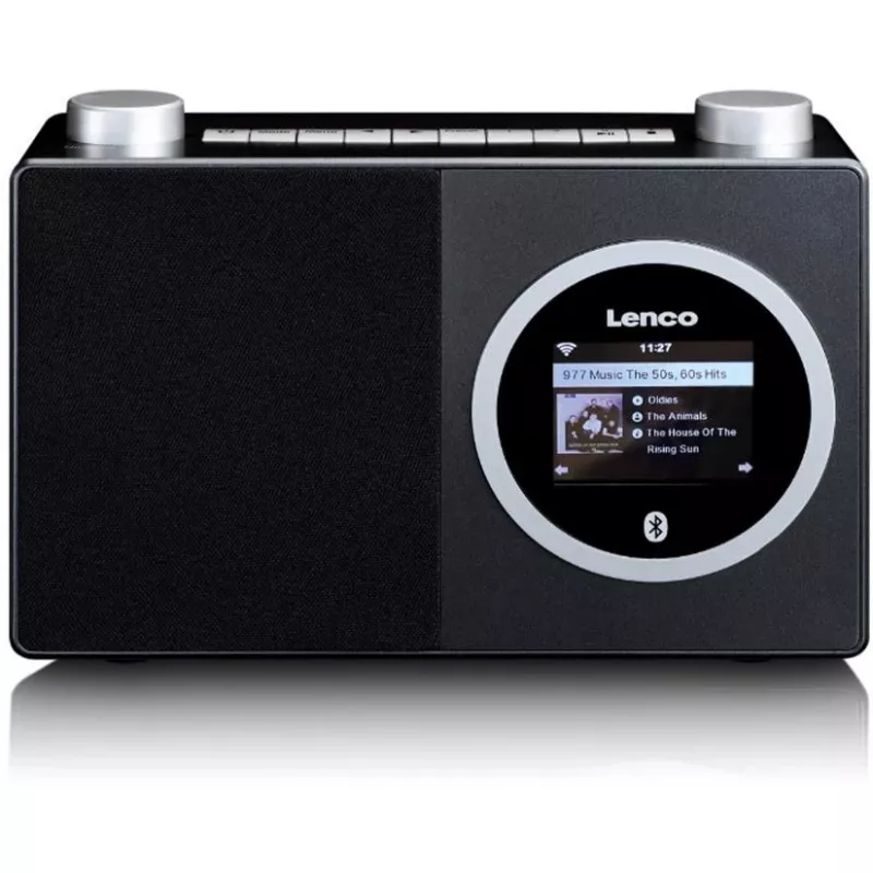 Lenco DIR-70 - sieťový audio prehrávač - 3 watty (celkom) - čierny (DIR-70BK)