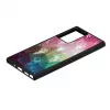 Ochranné puzdro iKins pre Samsung Galaxy Note 20 Ultra – dizajn Water Flower, čierne