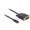USB-C na DVI adaptér DeLOCK 1m 85320