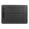 DeLOCK - dokovacia stanica pre HDD pozície: 2 - SATA 6Gb/s - 6 Gbit/s - USB 3,1 (Gen 2) - čierna (63957)