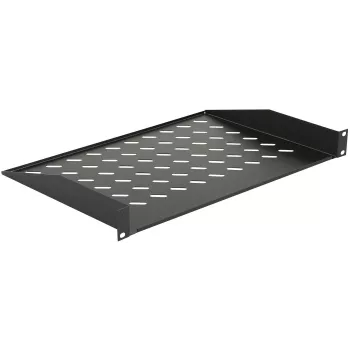 Rack polica LOGON RAS203BL čierna 30 kg nosnosť 19 palcov