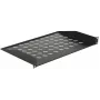 Rack polica LOGON RAS203BL čierna 30 kg nosnosť 19 palcov