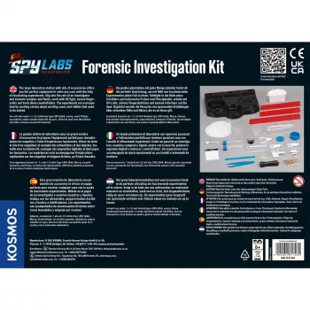 Spy Labs Incorporated Forensic Investigation Kit, detektívne sady medzinárodná verzia