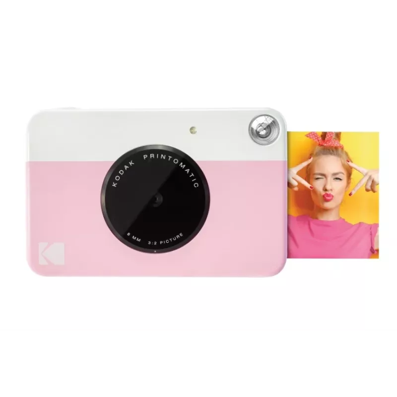 Kodak PRINTOMATIC instantná kamera, 2x3'', ružová