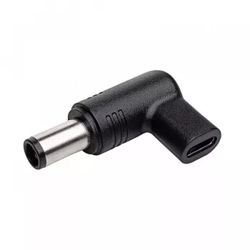 Akyga AK-ND-C08 nabíjací adaptér USB-C na DC 7,4 x 5,0 mm + pin pre notebooky, 18,5-20 V, 100 W, pre Dell