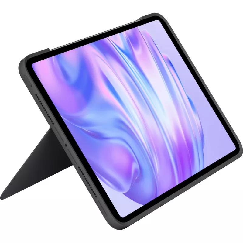 Klávesnica Logitech Combo Touch QWERTY dánska fínska nórska švédska Smart Connector grafitová