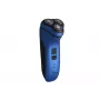 Blaupunkt MSR401 Pánsky holiaci strojček rotačný zastrihávač čierna - modrá (MSR401)