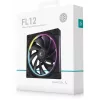 DeepCool FL12 ventilátor do skrinky, 120 mm, 500–2150 ot./min, 32 dB, FDB, 12 V, čierny