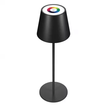 LED stolná lampa RealPower TableLight 360 RGB 3W čierna
