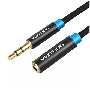 Audio kábel Vention 3,5 mm konektor samec–konektor samica VAB-B06-B500-M 5 m čierny