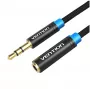 Audio kábel Vention 3,5 mm konektor samec–konektor samica VAB-B06-B500-M 5 m čierny
