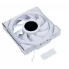 Lian Li UNI FAN SL Wireless 120 ARGB PWM ventilátor do skrinky, 120 mm, 3-balenie vrátane ovládača, biely