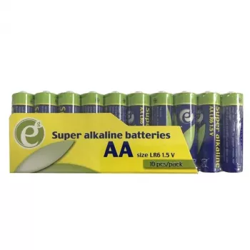 Alkalické batérie AA balenie 10 ks