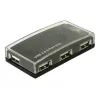 USB hub DeLOCK 4 port externý USB 2.0 480 Mbit/s