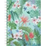 Zošit Herlitz Ladylike Jungle A5 100 listov zelená viacfarebná