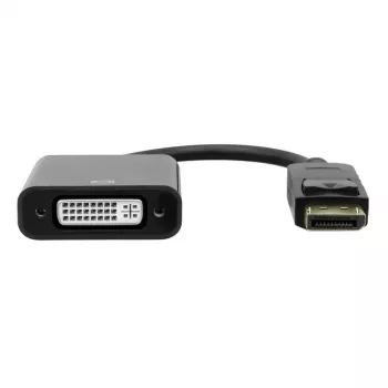 DisplayPort na DVI adaptér Garbot 20 cm M/W čierny, 20 cm kábel, samec DisplayPort na samica DVI